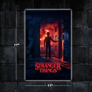 Stranger Things poster - 11x17 wall art print merch gift netflix series movie